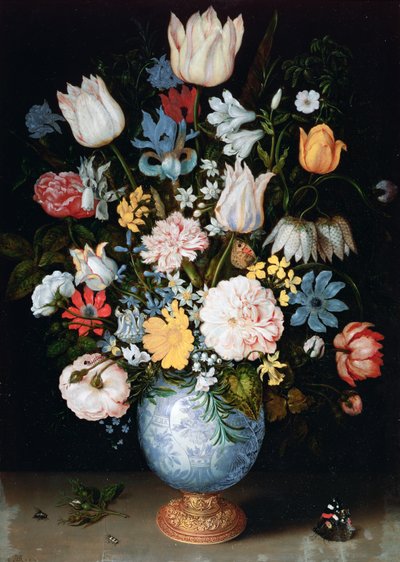 Bouquet of Flowers by Ambrosius the Elder Bosschaert